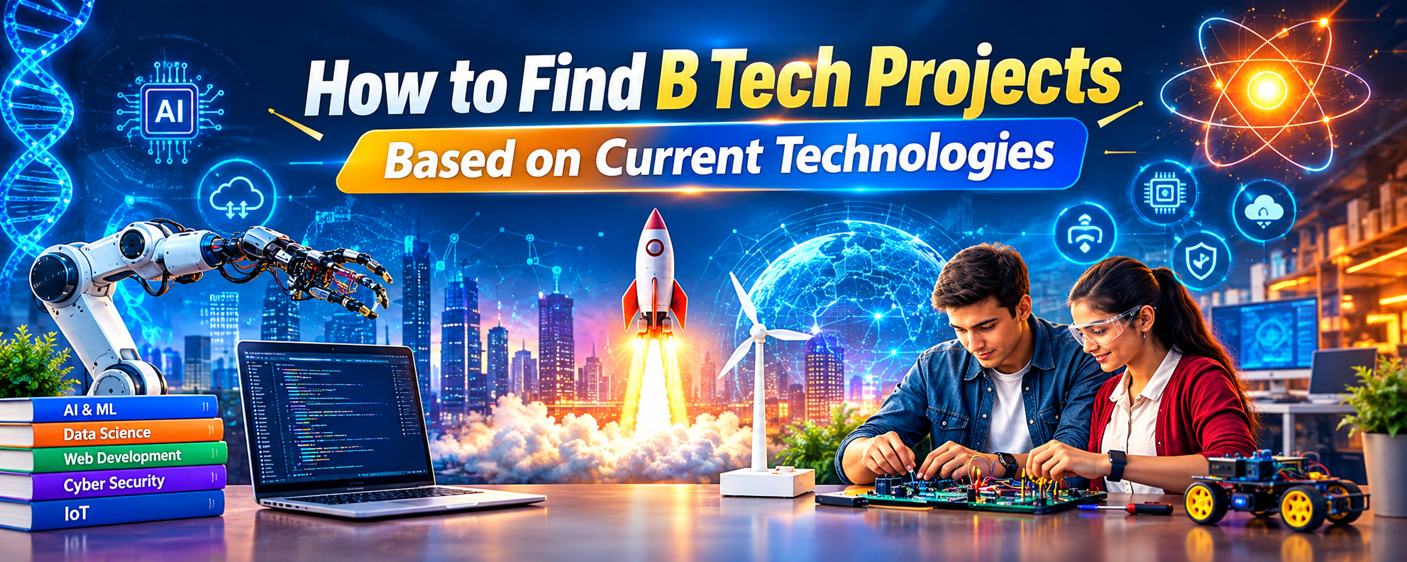 How to Find B Tech Projects Based on Current Technologies